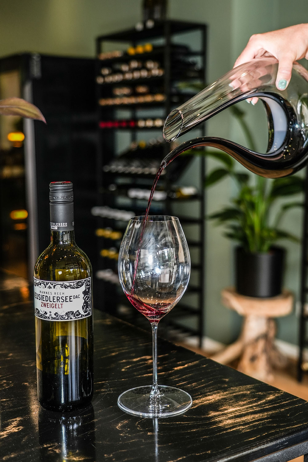 wein-einschenken